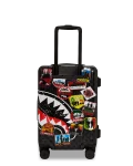 GLOBAL MOGUL UNLIMITED MILES SHARKNAUTICS HARDSHELL CARRY-ON LUGGAGE