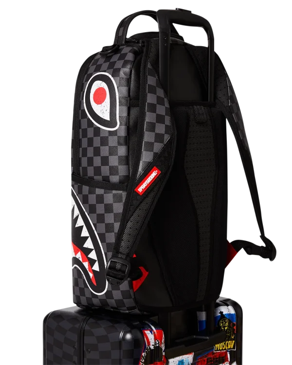 GLOBAL MOGUL UNLIMITED MILES SHARKNAUTICS HARDSHELL CARRY-ON LUGGAGE