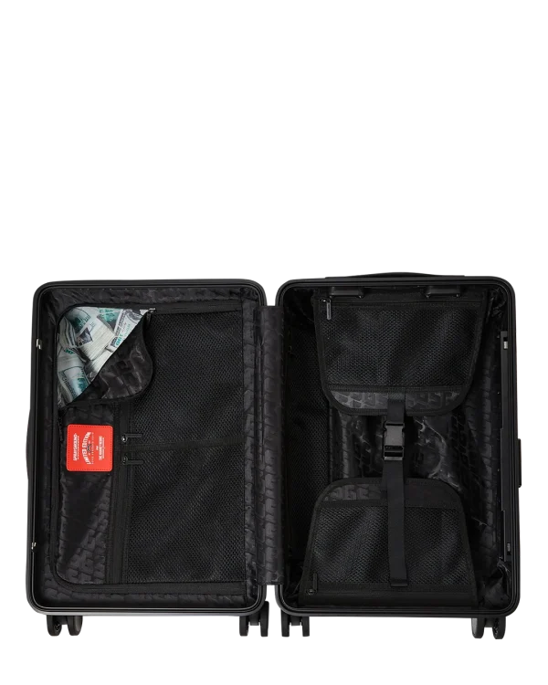 GLOBAL MOGUL UNLIMITED MILES SHARKNAUTICS HARDSHELL CARRY-ON LUGGAGE