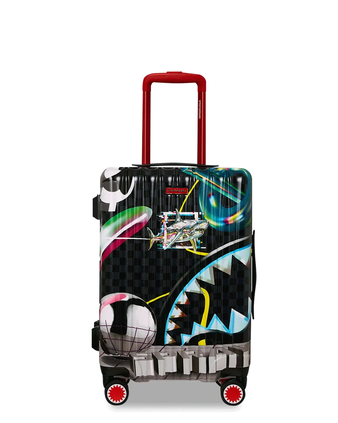 MIND TRIP SHARK DOSE SHARKNAUTICS HARDSHELL CARRY-ON LUGGAGE