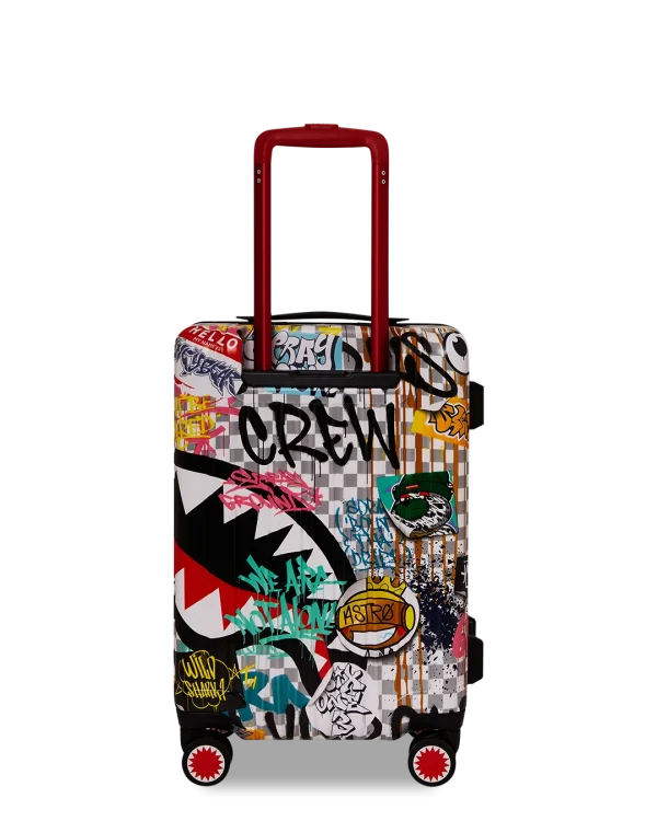 CREATE ANOTHER DAY SHARKNAUTICS HARDSHELL CARRY-ON LUGGAGE
