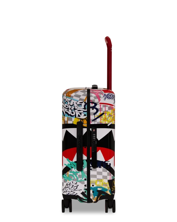 CREATE ANOTHER DAY SHARKNAUTICS HARDSHELL CARRY-ON LUGGAGE