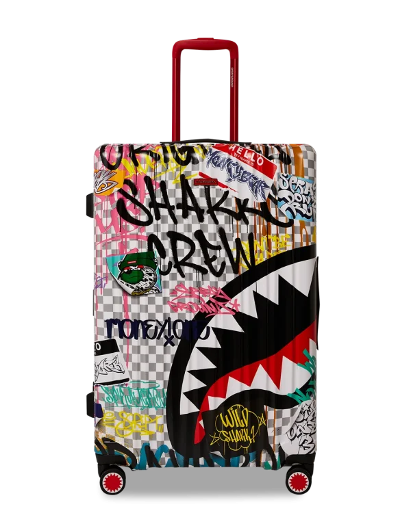 CREATE ANOTHER DAY SHARKNAUTICS HARDSHELL FULL-SIZE LUGGAGE