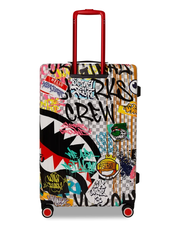 CREATE ANOTHER DAY SHARKNAUTICS HARDSHELL FULL-SIZE LUGGAGE