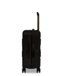 REALITY CHECK SHARKITECTURE CARRY-ON JETBLACK LUGGAGE (GUNMETAL HARDWARE)