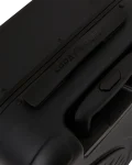 REALITY CHECK SHARKITECTURE CARRY-ON JETBLACK LUGGAGE (GUNMETAL HARDWARE)