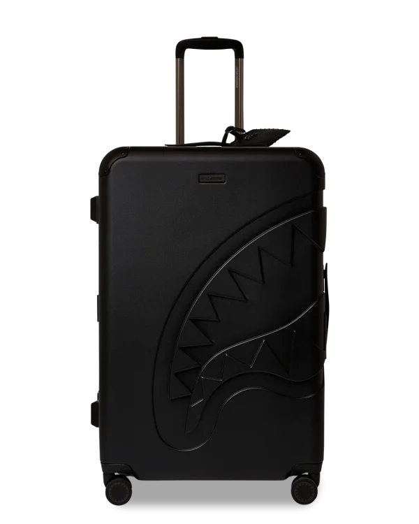 REALITY CHECK SHARKITECTURE FULL-SIZE JETBLACK LUGGAGE (GUNMETAL HARDWARE)