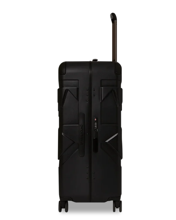 REALITY CHECK SHARKITECTURE FULL-SIZE JETBLACK LUGGAGE (GUNMETAL HARDWARE)