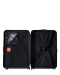 REALITY CHECK SHARKITECTURE FULL-SIZE JETBLACK LUGGAGE (GUNMETAL HARDWARE)