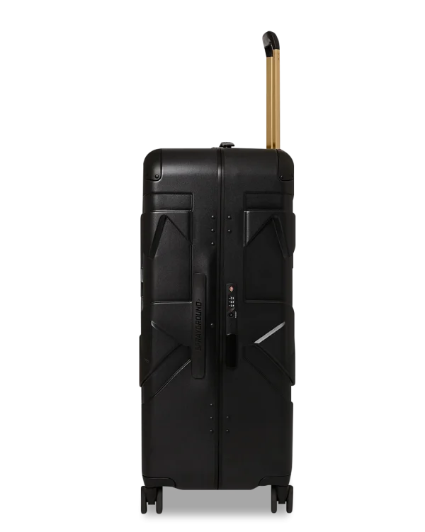 REALITY CHECK SHARKITECTURE FULL-SIZE JETBLACK LUGGAGE (GOLD HARDWARE)