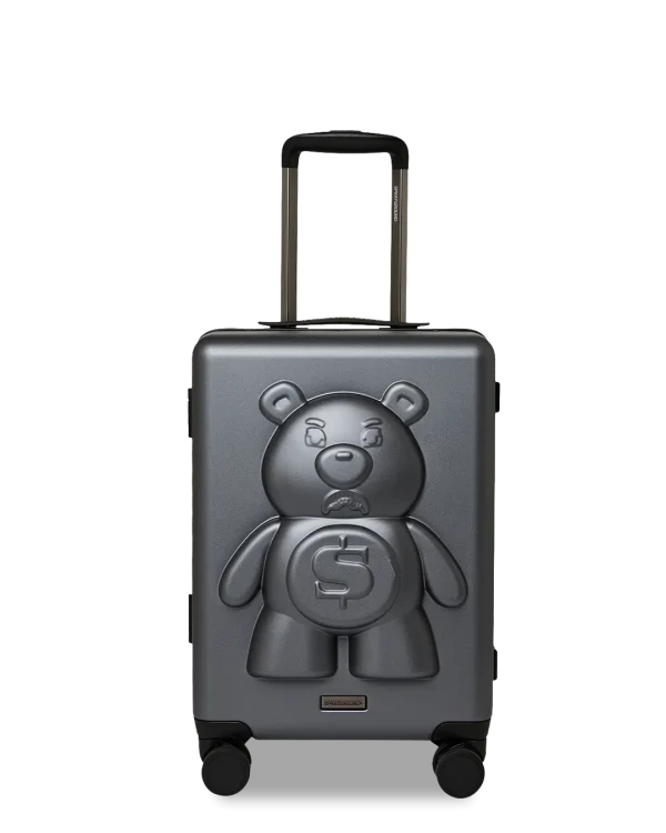 MONEYBEAR VAULT: HARDSHELL CARRY-ON LUGGAGE