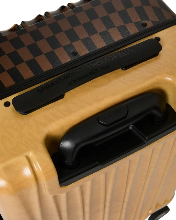 DESIGNER DRIP EFFECT CARRY-ON LUGGAGE