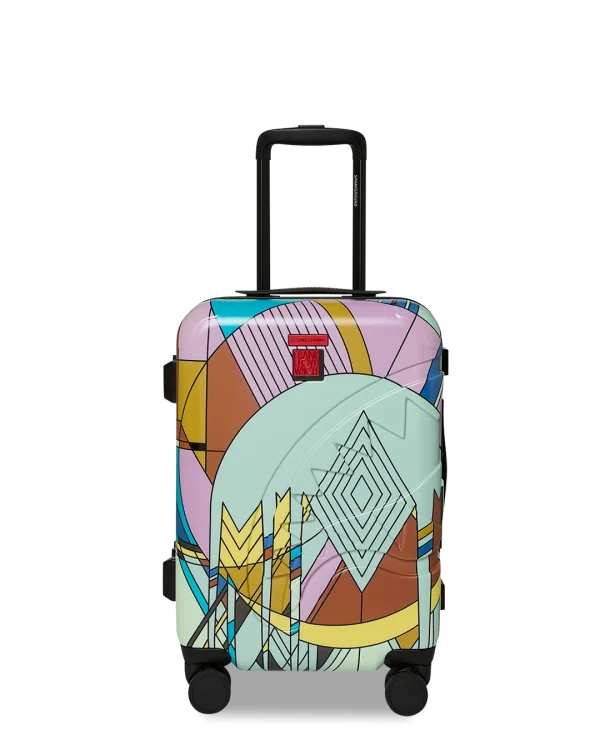 FRANK LLOYD WRIGHT COLLAB FROZEN SPHERES LUGGAGE