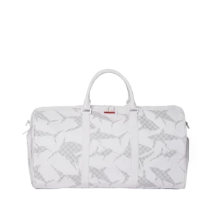 SHARK CHECK (WHITE) DUFFLE