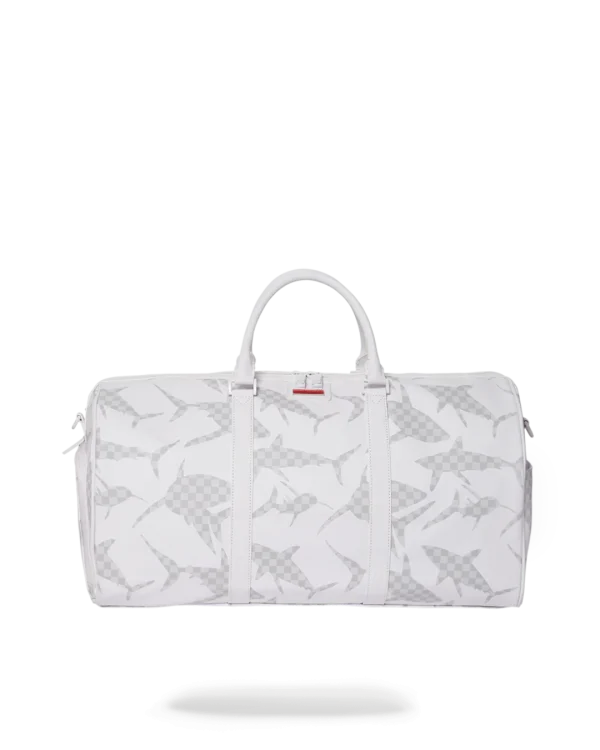 SHARK CHECK (WHITE) DUFFLE