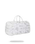 SHARK CHECK (WHITE) DUFFLE