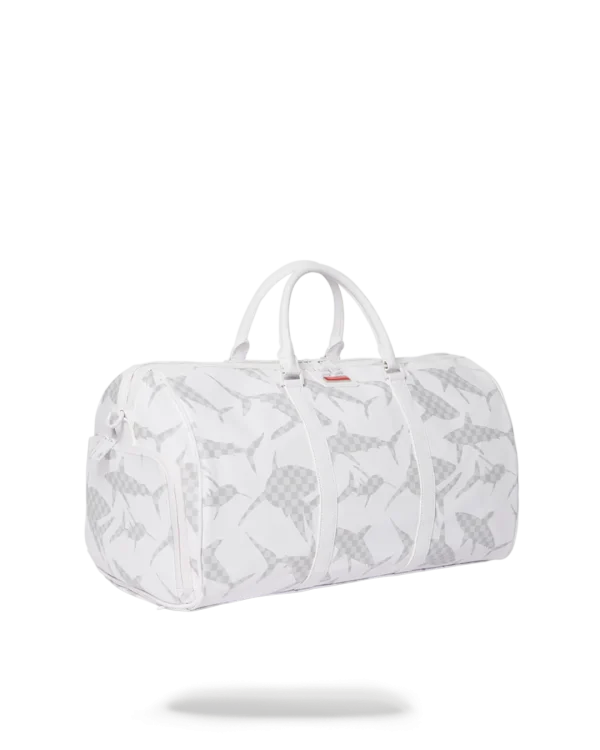 SHARK CHECK (WHITE) DUFFLE