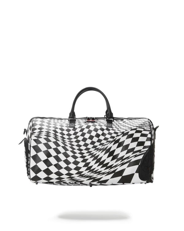 TRIPPY CHECK DUFFLE