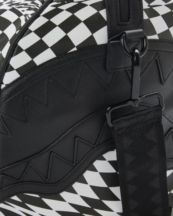 TRIPPY CHECK DUFFLE