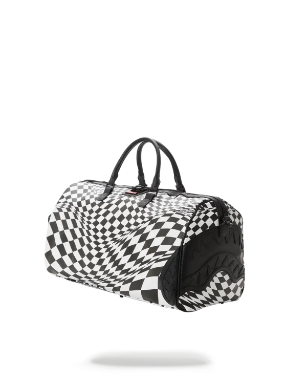 TRIPPY CHECK DUFFLE
