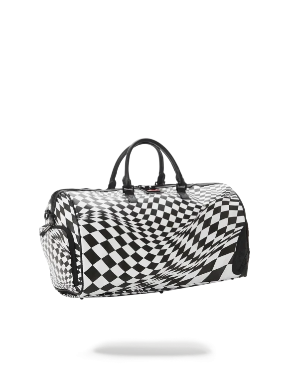 TRIPPY CHECK DUFFLE
