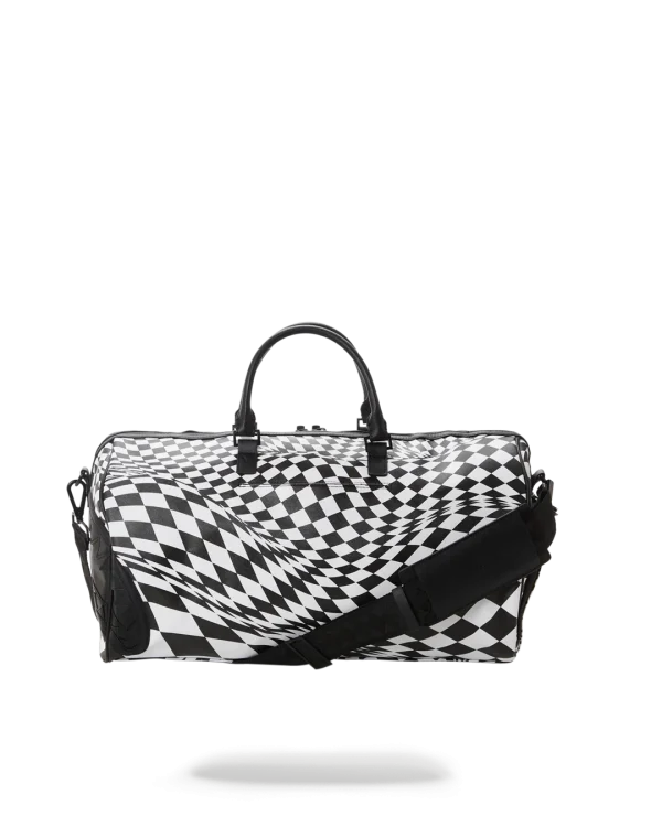 TRIPPY CHECK DUFFLE
