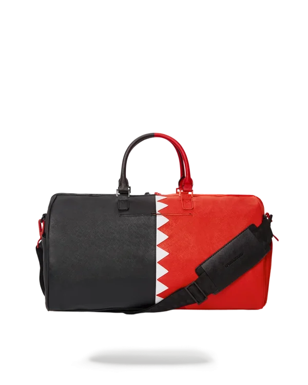 VERTICAL SHARK CUT & SEW DUFFLE