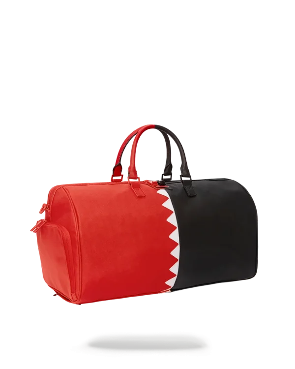 VERTICAL SHARK CUT & SEW DUFFLE