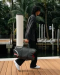 SHARK BITE SHARKS IN PARIS GRAY DUFFLE