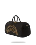 NOIR QUILT GOLD CHAIN SHARK DUFFLE