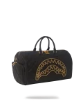 NOIR QUILT GOLD CHAIN SHARK DUFFLE