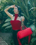 RED RIVIERA MINI DUFFLE