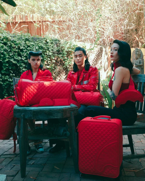 RED RIVIERA MINI DUFFLE