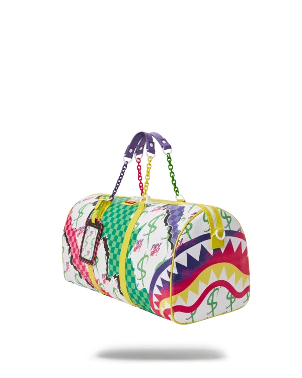DREAMY TECHNICOLOR DUFFLE