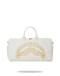 RIVIERA LE BLANC GOLD CHAIN SHARK DUFFLE