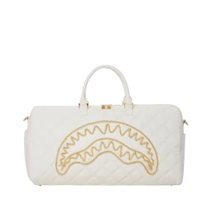 RIVIERA LE BLANC GOLD CHAIN SHARK DUFFLE