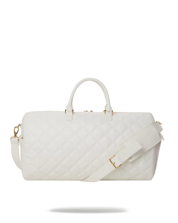 RIVIERA LE BLANC GOLD CHAIN SHARK DUFFLE