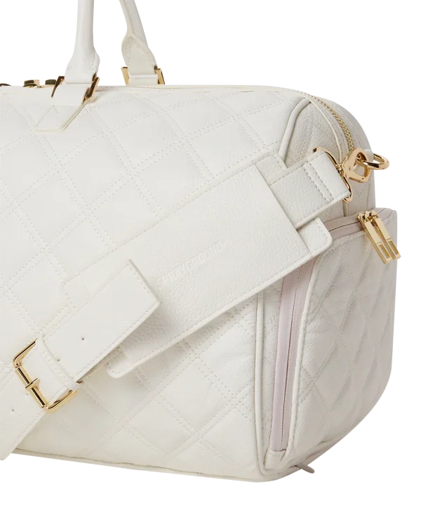 RIVIERA LE BLANC GOLD CHAIN SHARK DUFFLE