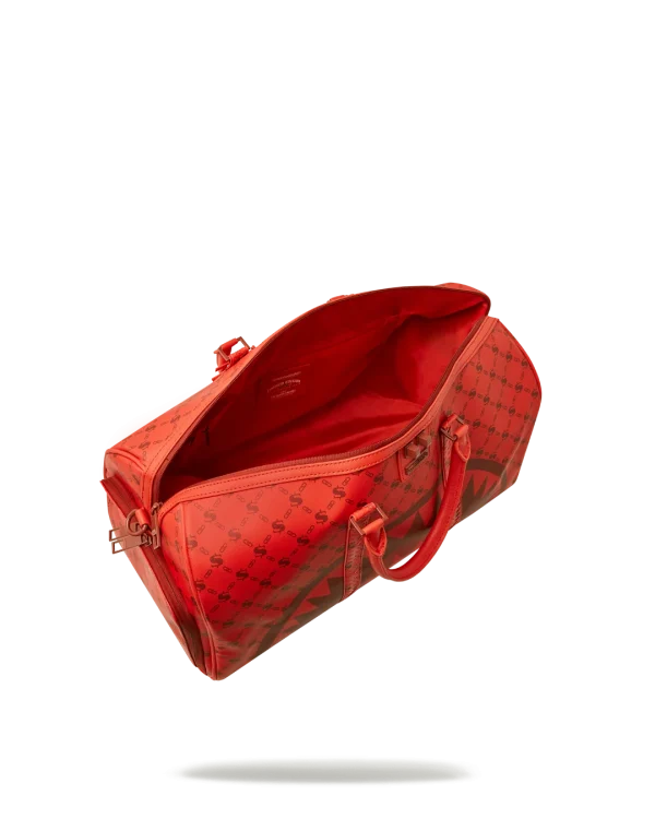 MONEY PATTERN BRICK DUFFLE