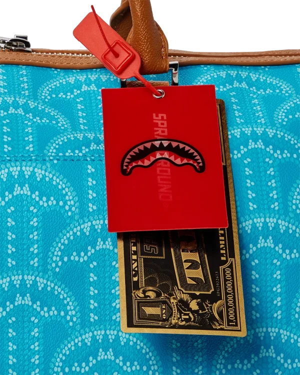 ILLUCHAINS TURQ DUFFLE