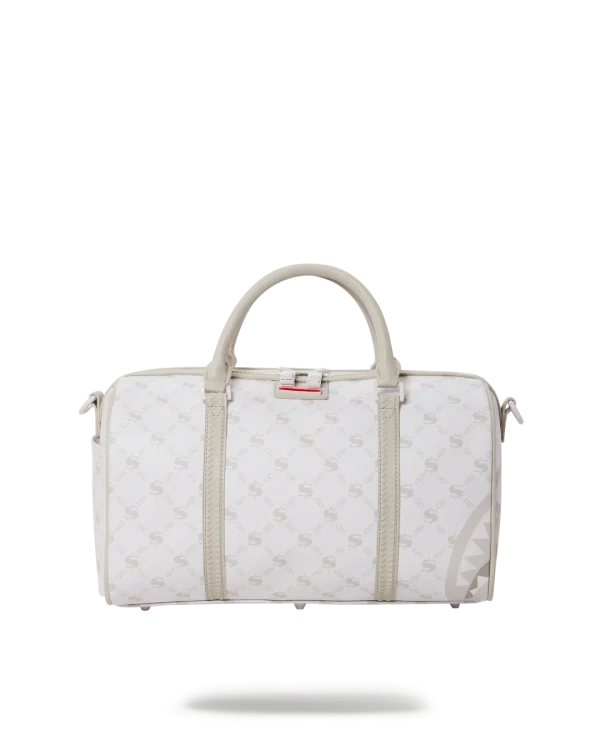 MONEY PATTERN POWDER MINI DUFFLE