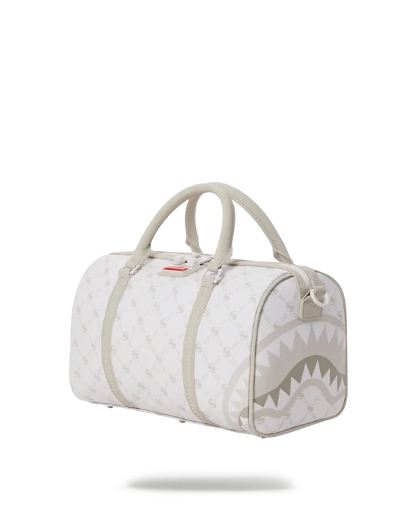 MONEY PATTERN POWDER MINI DUFFLE