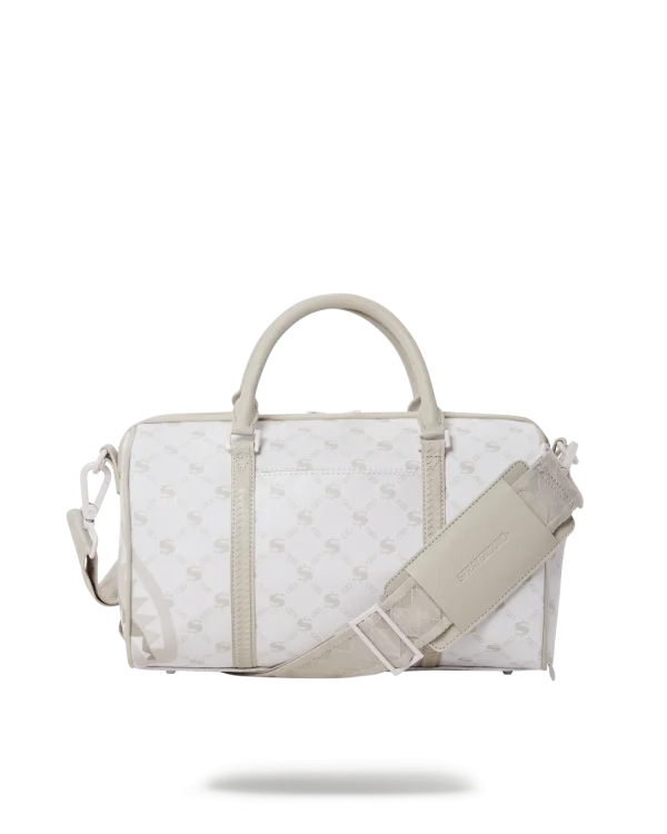 MONEY PATTERN POWDER MINI DUFFLE