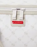 MONEY PATTERN POWDER MINI DUFFLE