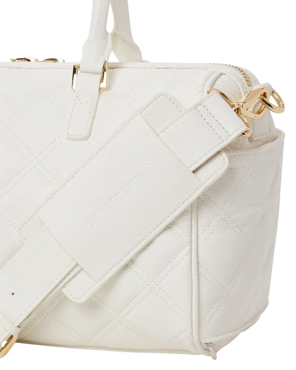 RIVIERA LE BLANC GOLD CHAIN SHARK MINI DUFFLE