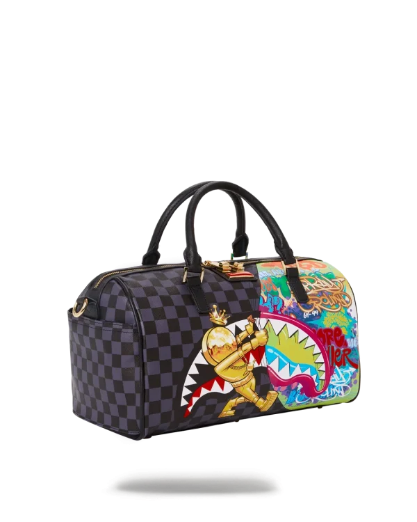 ASTROMANE SHARKS IN SPACE MINI DUFFLE