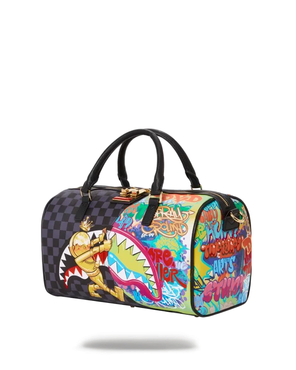 ASTROMANE SHARKS IN SPACE MINI DUFFLE