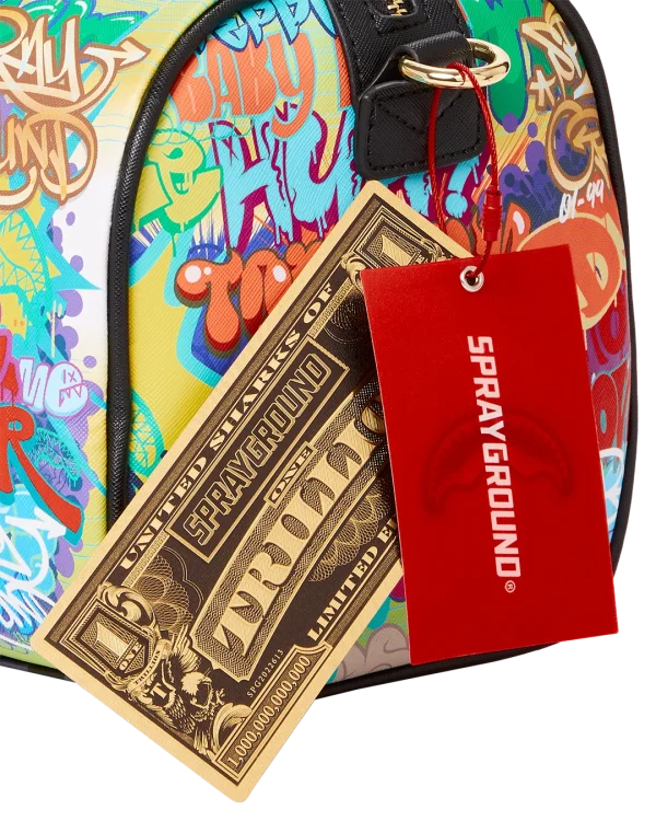 ASTROMANE SHARKS IN SPACE MINI DUFFLE