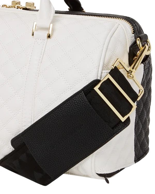 LEVELED UP SPLIT QUILT SHARK MINI DUFFLE