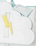 CLOUDY WITH A CHANCE OF SHARK DUFFLE